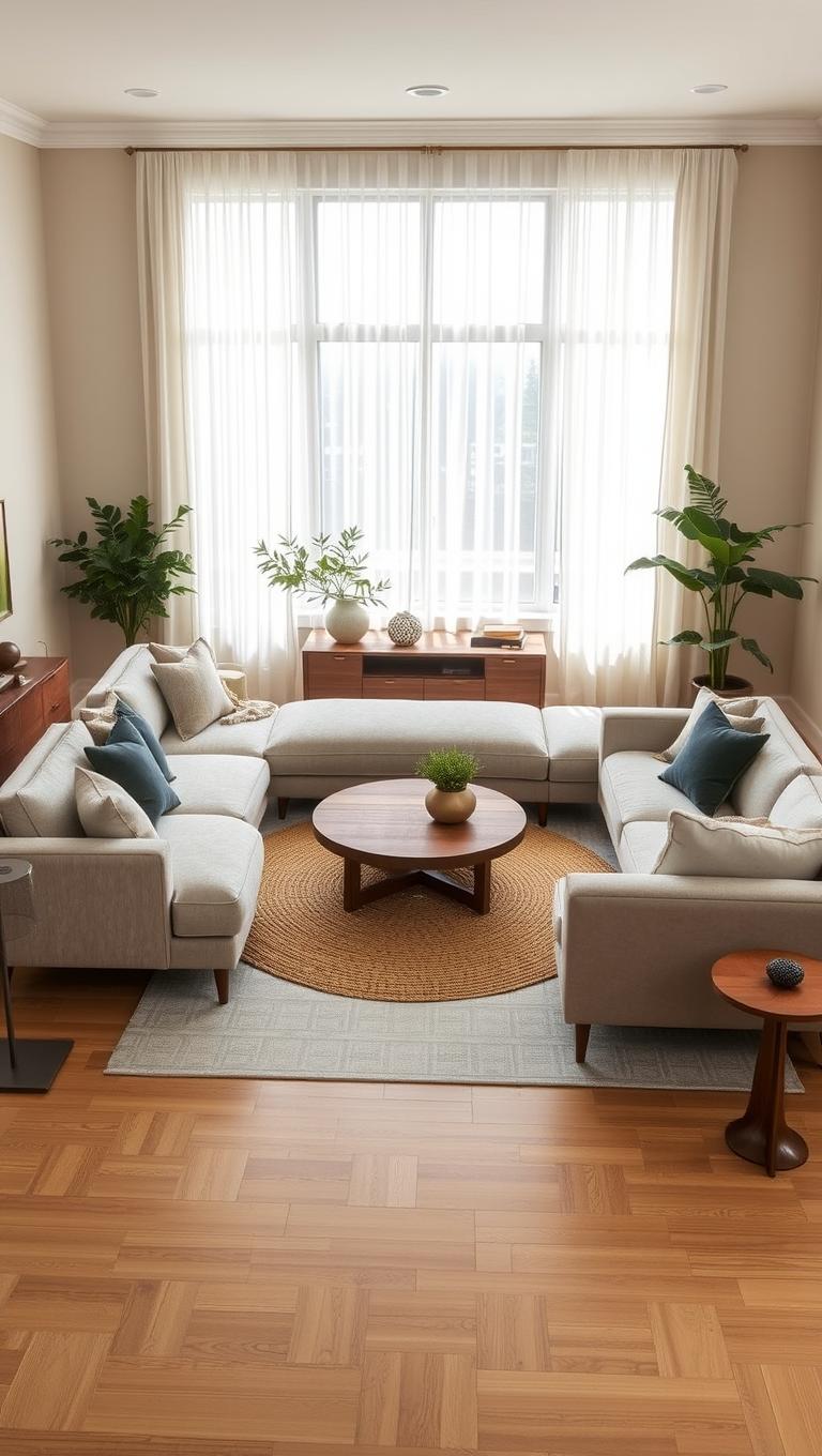 21. Modular Sofa for Flexible Configurations