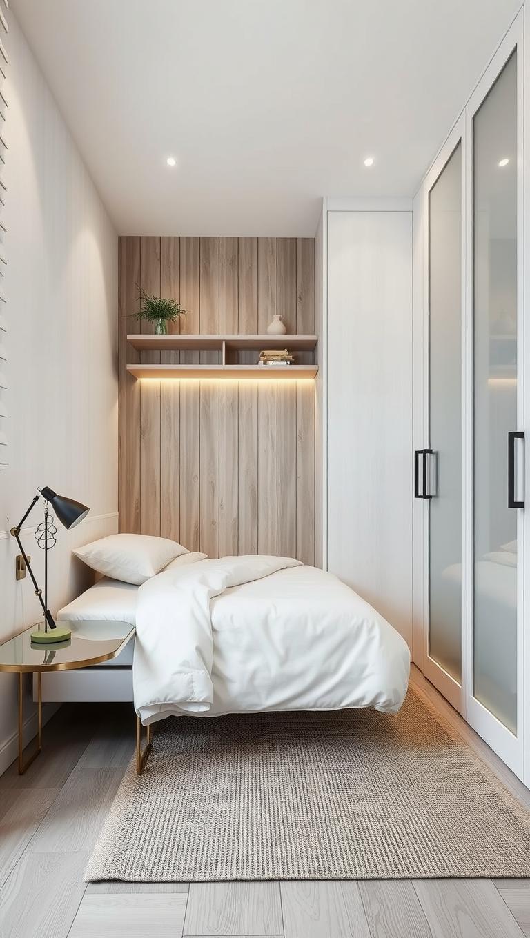 22. Clear furniture to reduce visual clutter