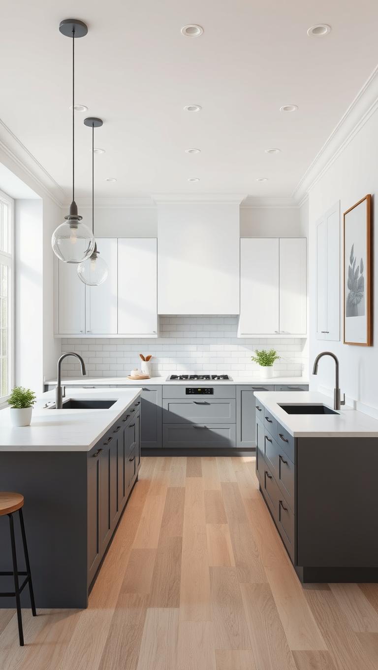 23. Neutral Grays and Whites for Calm