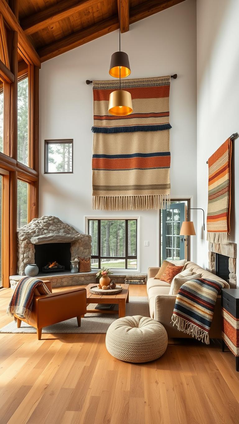 23. Textile Showcasing Native Weaves