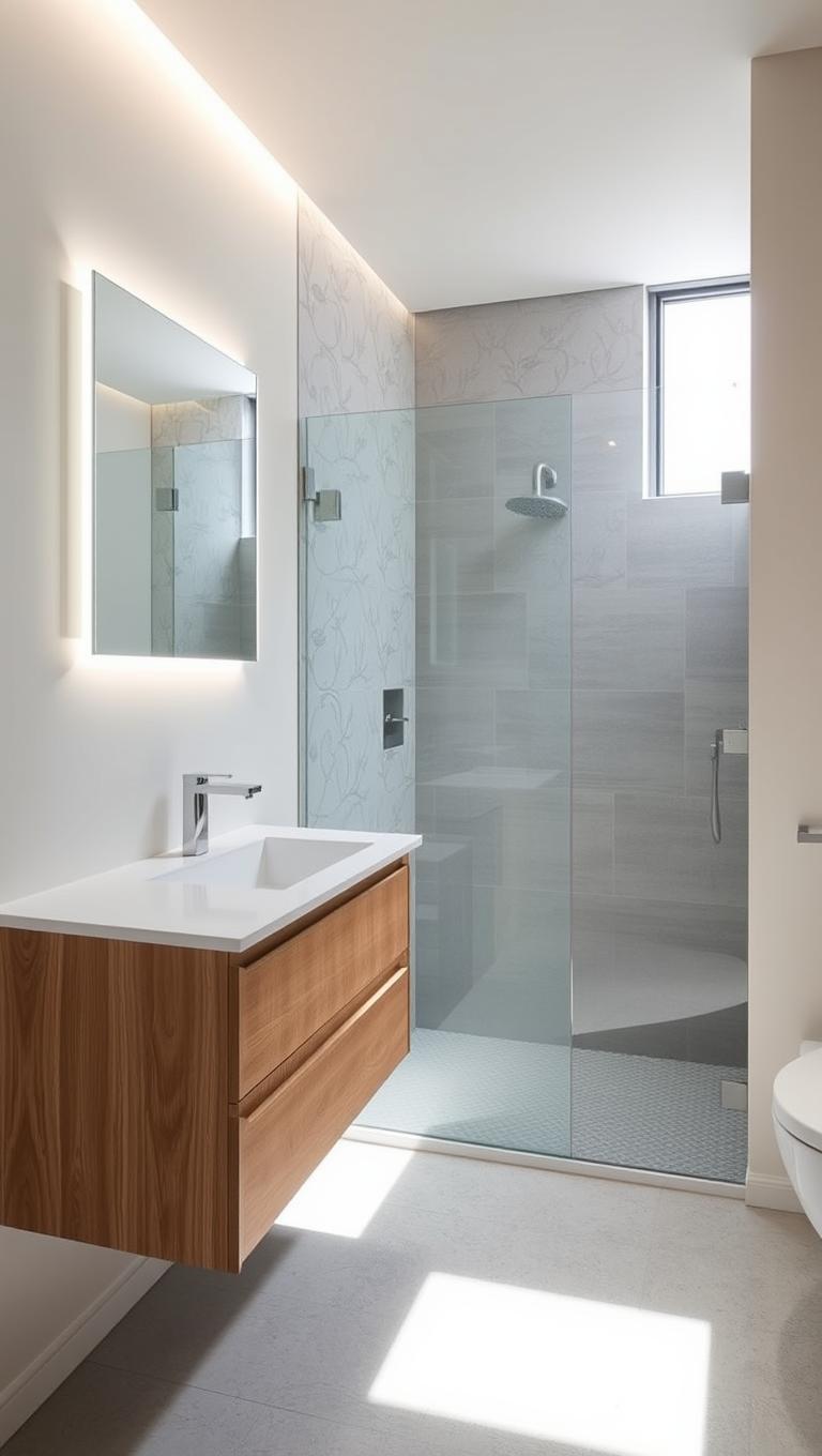 25. Moisture resistant wallpaper for accent wall