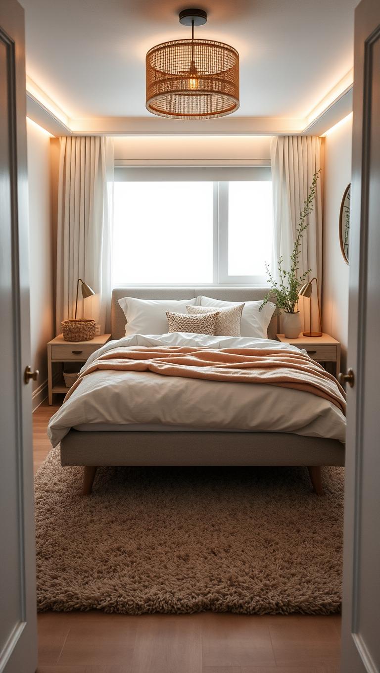 27. Soft textiles and layered lighting