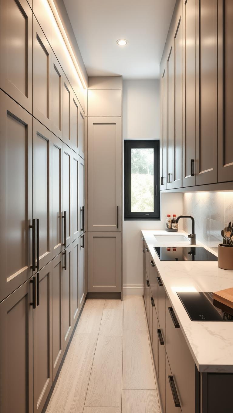 3. Tall Storage to Maximize Vertical Space