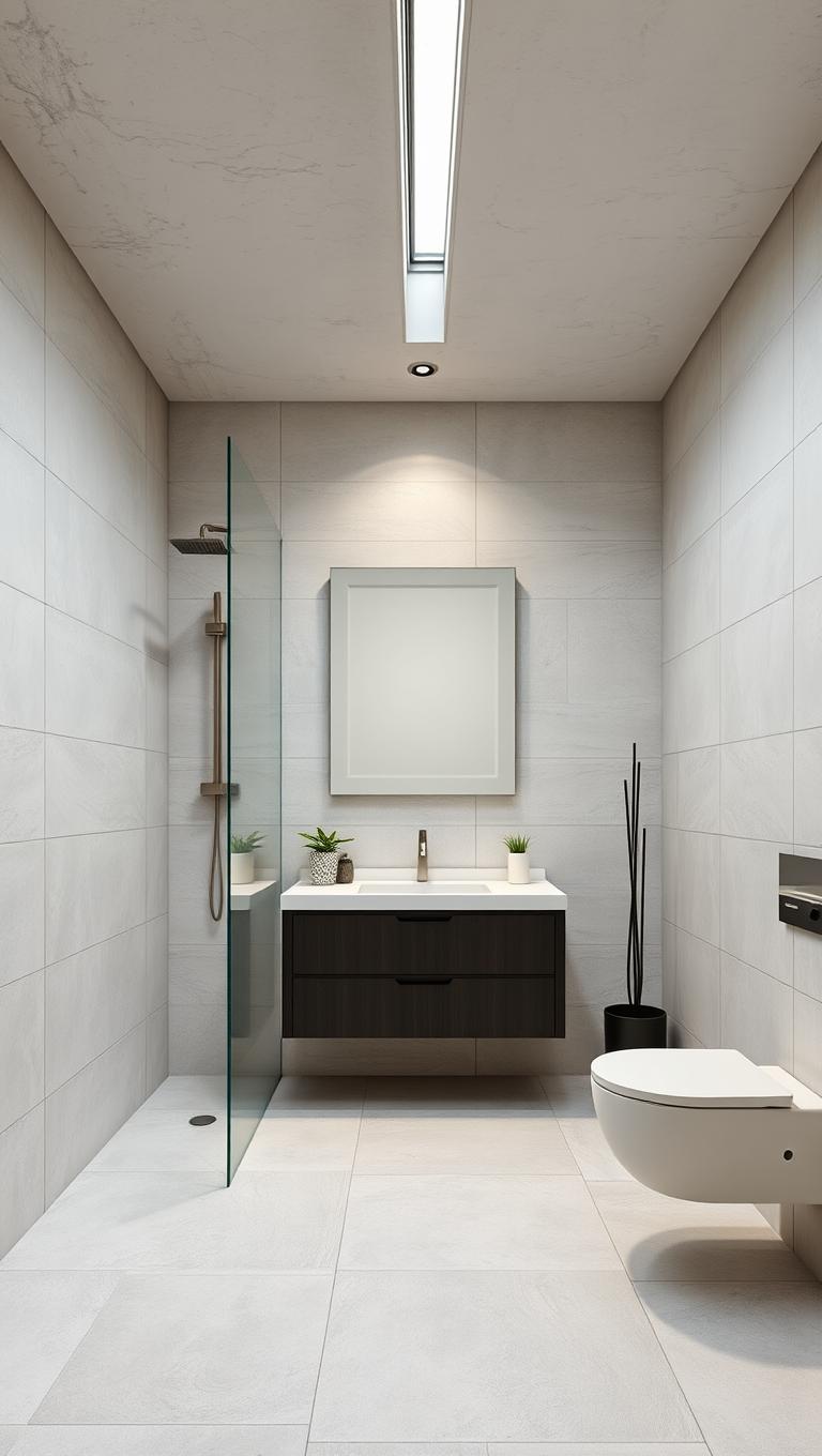 31. Narrow Grout Lines for Clean Look