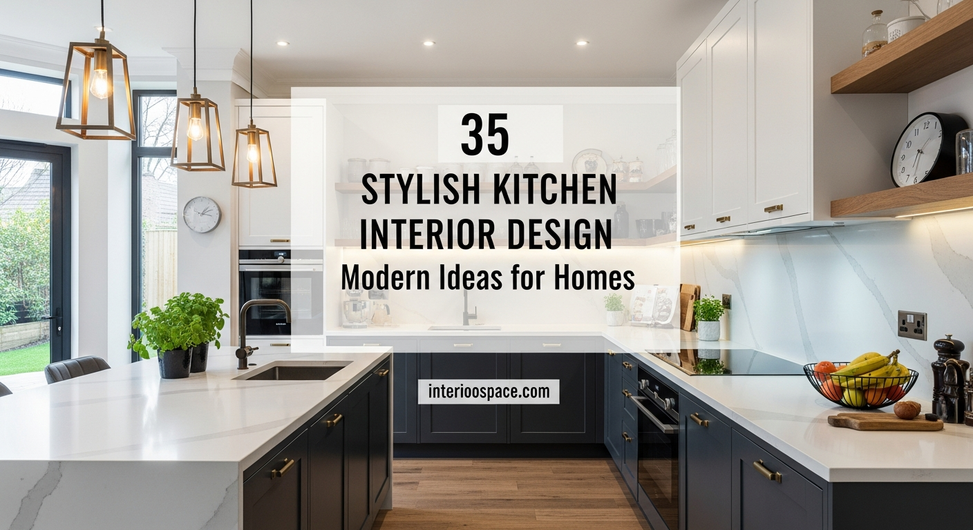 35 Stylish Kitchen Interior Design Modern Ideas for Homes