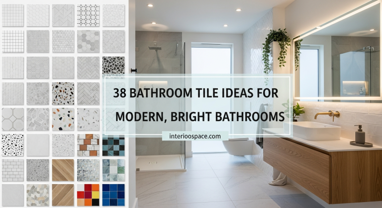 38 Bathroom Tile Ideas for Modern Bright Bathrooms