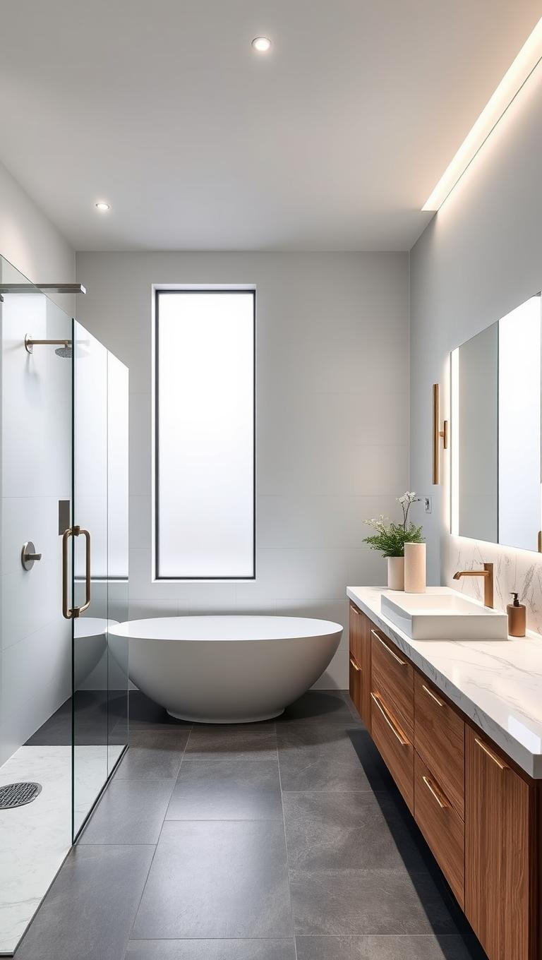 38. Lighting mix of recessed, wall sconces, and indirect