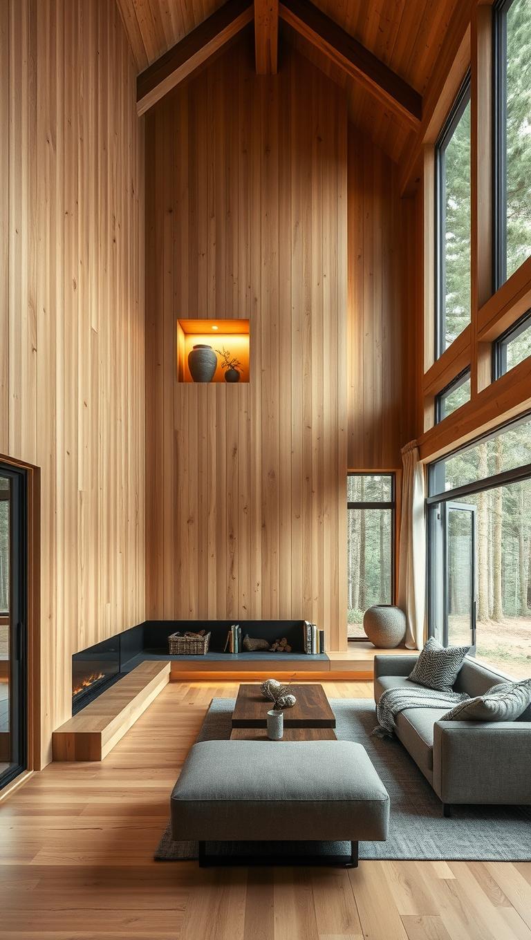 39. Recessed Shelving for Minimal Clutter