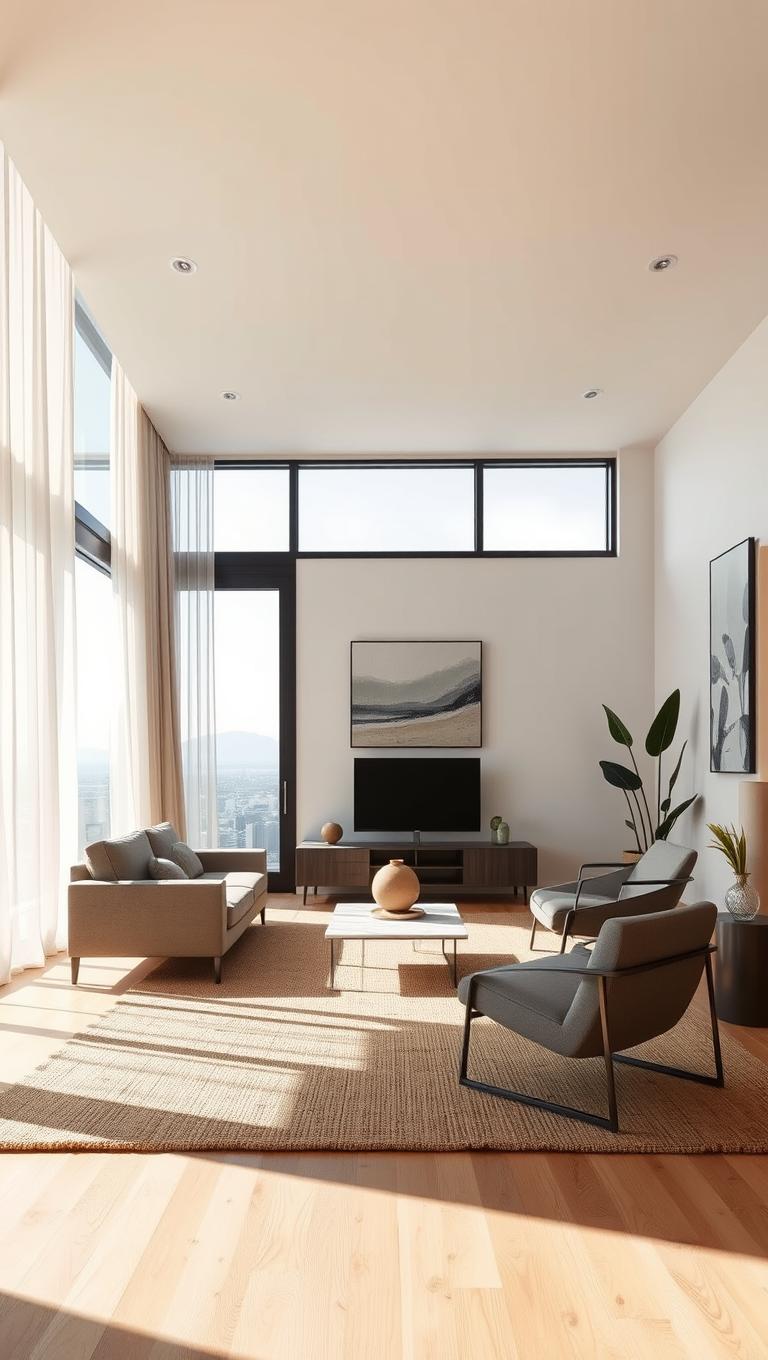 4. Floor to Ceiling Windows and Natural Light