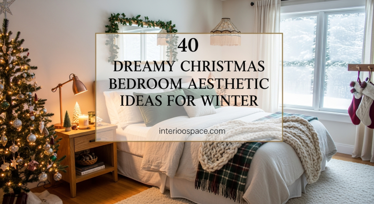40 Dreamy Christmas Bedroom Aesthetic Ideas for Winter