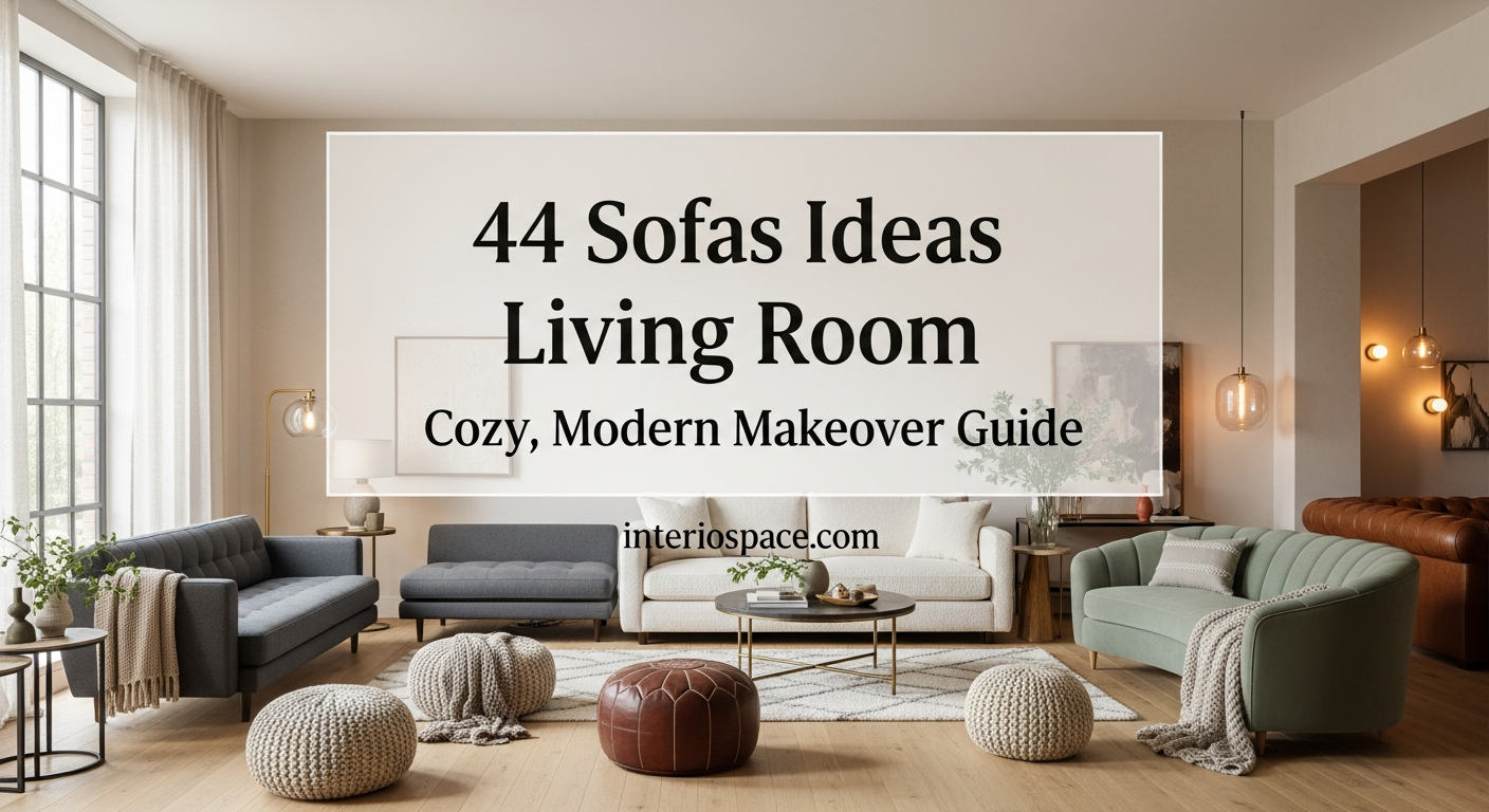 44 Sofas Ideas Living Room Cozy, Modern Makeover Guide
