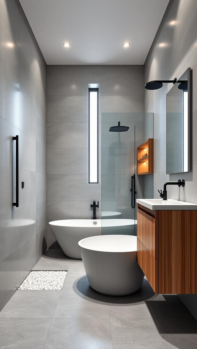 5. Matte black fixtures and hardware