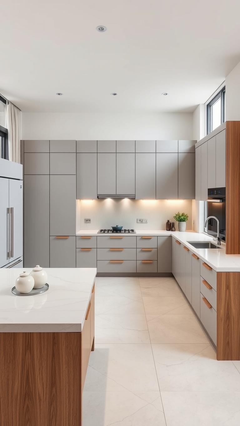 6. Integrated Appliances for Seamless Look