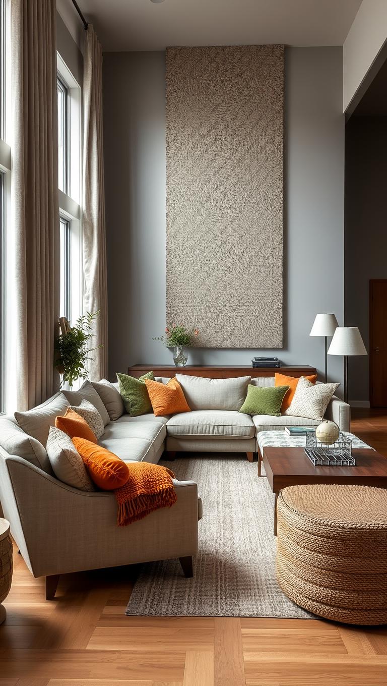 6. Textured Fabrics for Depth