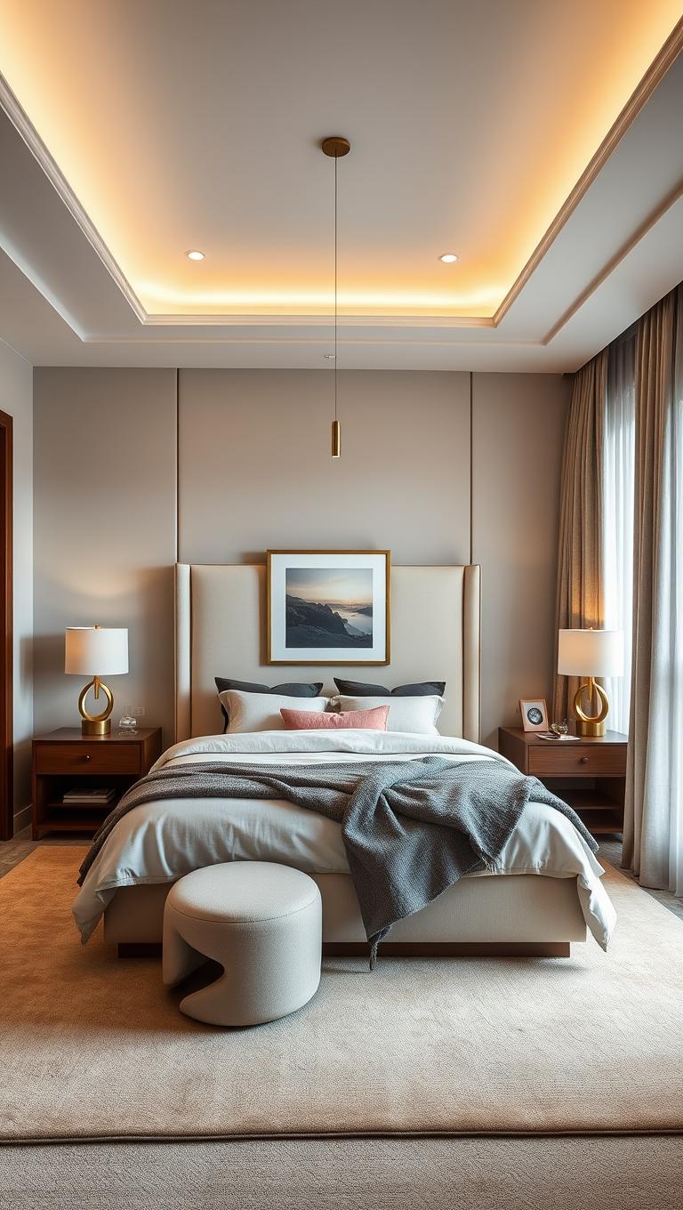 7. Layered Lighting for Mood and Function